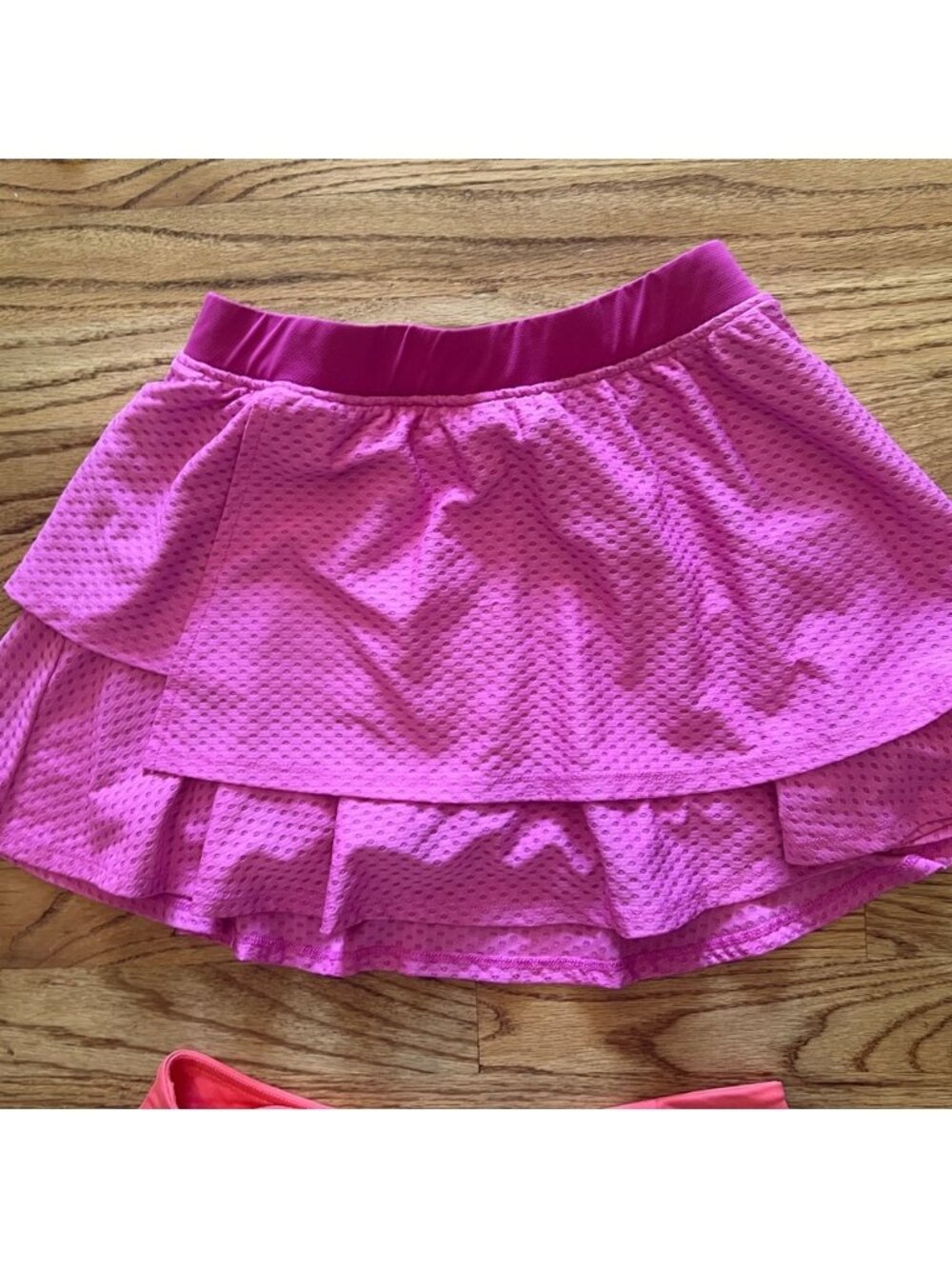 Vibrant Pink tennis Skirt